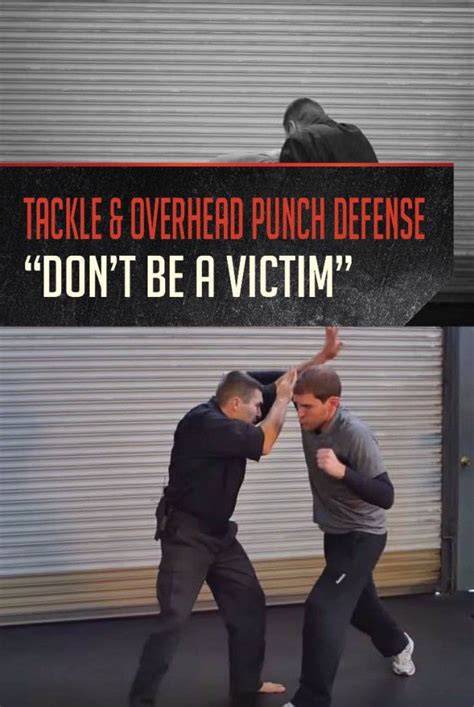 Video Tackle And Overhand Punch Defense From The Spear Position Self
