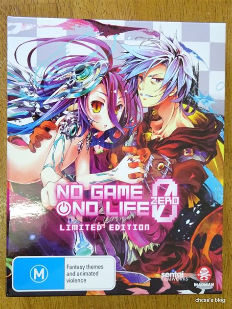 Chcses Blog No Game No Life Zero Limited Edition Australian Version