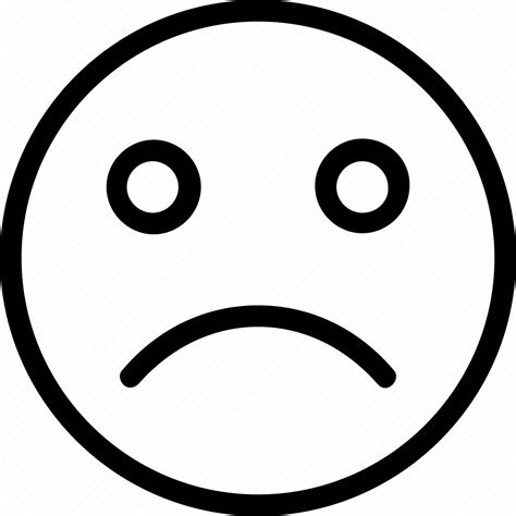Depressed Expressions Face Sad Sadness Icon Download On Iconfinder