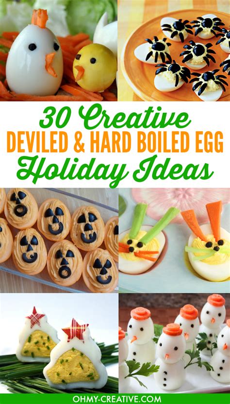 30 Creative Deviled Egg And Hard Boiled Egg Holiday Ideas