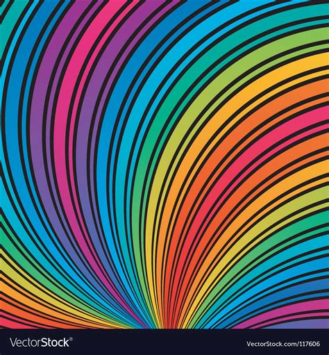 rainbow square royalty free vector image vectorstock