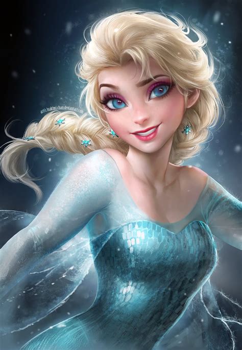 Elsa As A Digital Painting Frozen Fan Art Popsugar Love And Sex Photo 15