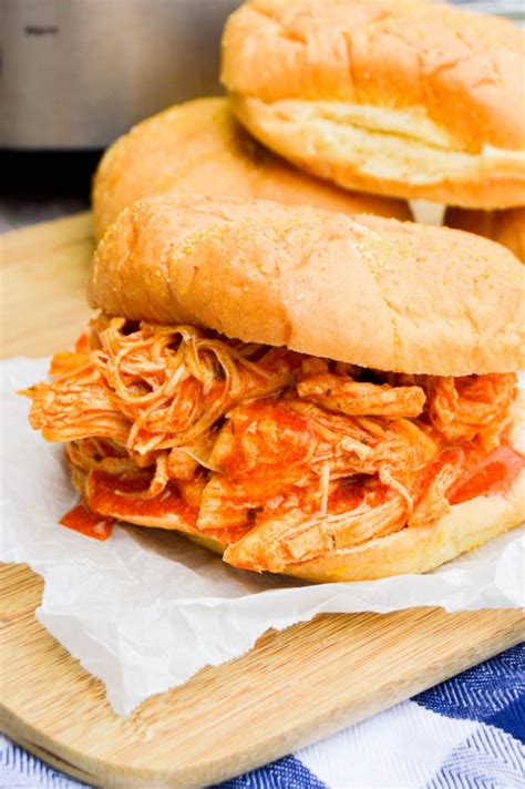 Shredded Buffalo Chicken Sandwich The Diary Of A Real Housewife