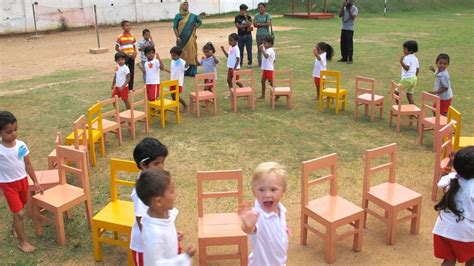 Musical Chair Round Game In School Best Indoor Game On Annual Result