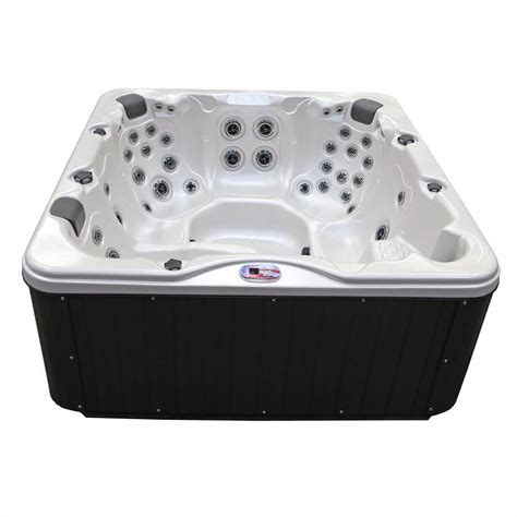 American Spas 6 Person 56 Jet Square Hot Tub At