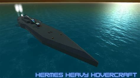 From The Depths Hermes Heavy Hovercraft Craft Showcase Series Youtube