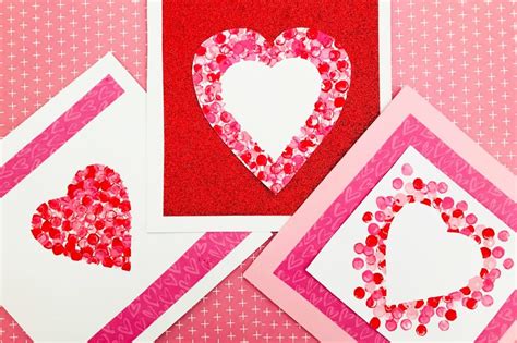 Valentine Cards Preschoolers Can Make Kids Crafts
