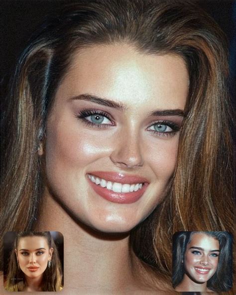 Katherine Langford Brooke Shields 2 Beautiful Girl Face Model Face Beauty Girl