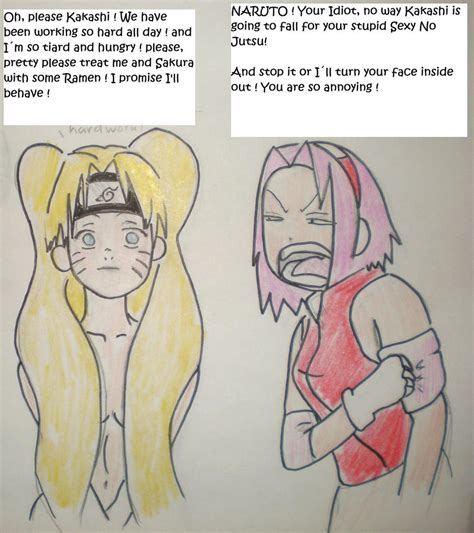 Narutos Sexy No Jutsu By Twin101fan On Deviantart