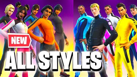fortnite squad origins skins gameplay and all styles youtube