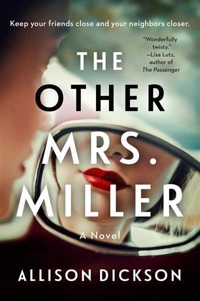 The Other Mrs Miller Book By Allison Dickson Paperback Digoca