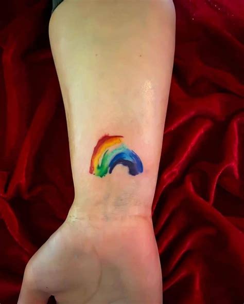 watercolor rainbow tattoo rainbow tattoos saved tattoo rainbow heart tattoo