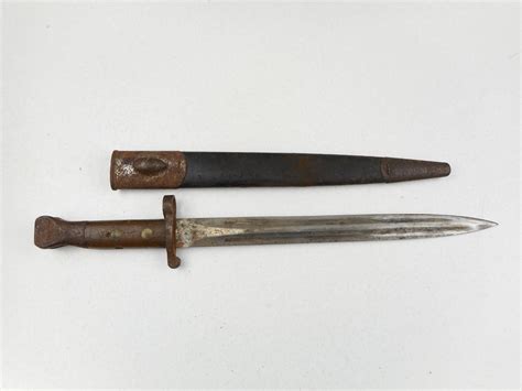 British 1888 Pattern Bayonet With Scabbard