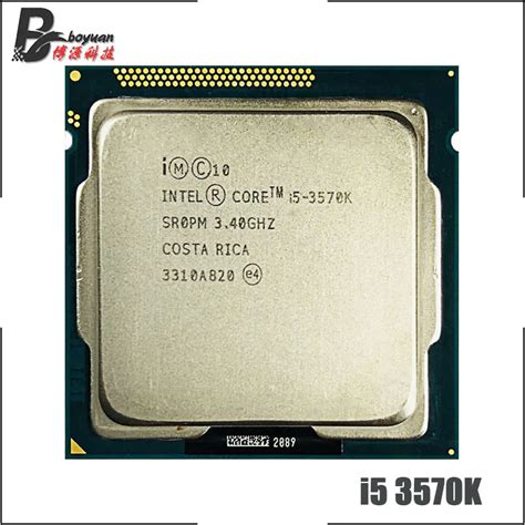 Intel Core I5 3570k I5 3570k 3 4 Ghz Used Quad Core Cpu Processor 6m