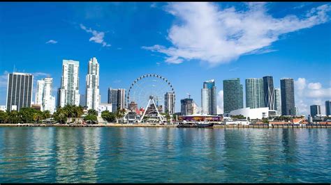 Skyviews Miami Observation Wheel Miami Florida Youtube