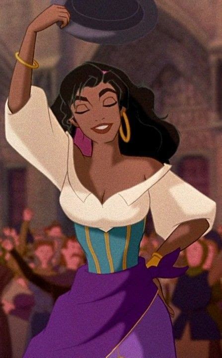 Esmeralda From The Hunchback Of The Notre Dame Disney Disney Animation Disney Pixar Arte