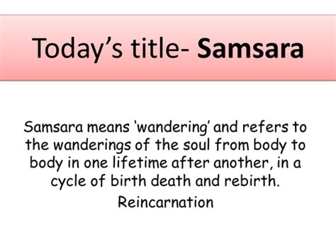 The Wheel Of Life Samsara By Dana2010 Uk Teaching Resources Tes