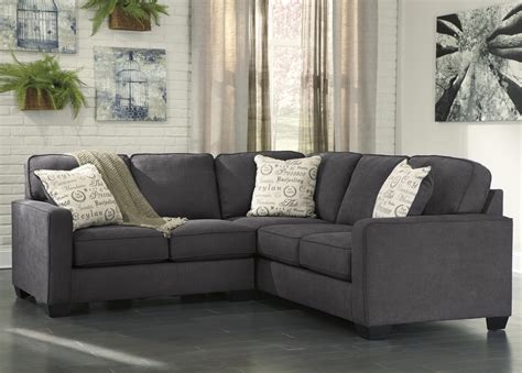 Signature Design By Ashley Alenya Charcoal 2 Piece Sectional With