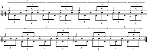 Creative Comping Crossing The Barline Using Seven Note Groupings