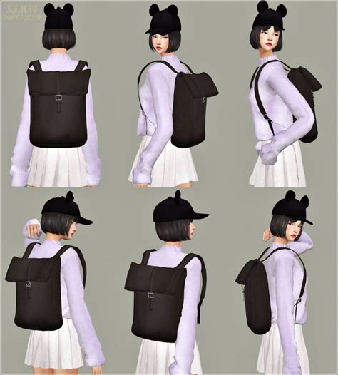 Female Backpack At Marigold Sims 4 Updates