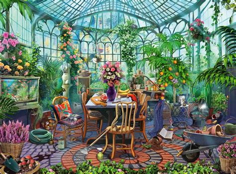 These jigsaw puzzles, ranging in size from manageable to gigantic, offer hours and hours of entertainment. Puzzle Ein Morgen im Gewächshaus Ravensburger-14832 500 ...