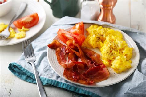 Keto Bacon And Eggs Recipe Carbs And Calories Counts