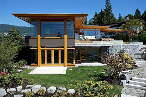 Hilltop House Contemporary Exterior Vancouver By Don Stuart