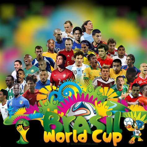 brazil 2014 world cup football stars ipad wallpapers free download
