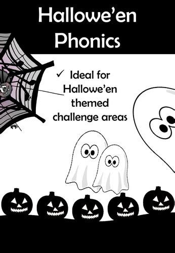 Halloween Phonics Tracing Workbook Teaching Resources