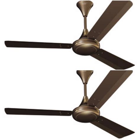 Pearl Brown V Guard Glado 400 Ceiling Fans Sweep Size 1200mm Fan