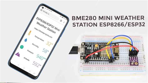 Bme280 Based Mini Weather Station Using Esp8266esp32