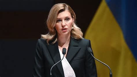 ukraine s first lady delivers address to congress