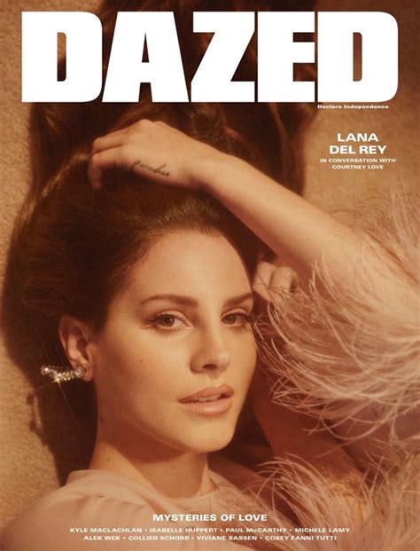 Lana Del Rey Covers Dazed Magazine