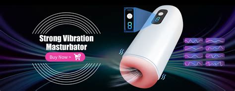New Automatic Male Masturbator Cup Strong Vibration Digital Blowjo