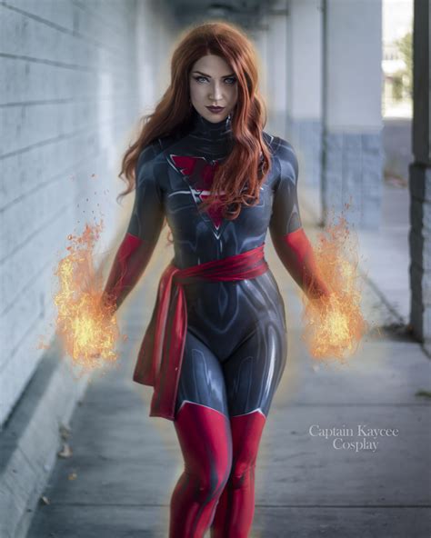 put together a dark phoenix cosplay and now i want to do all the jean grey looks r marvel