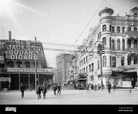 New Orleans 1900 Black And White Stock Photos And Images Alamy