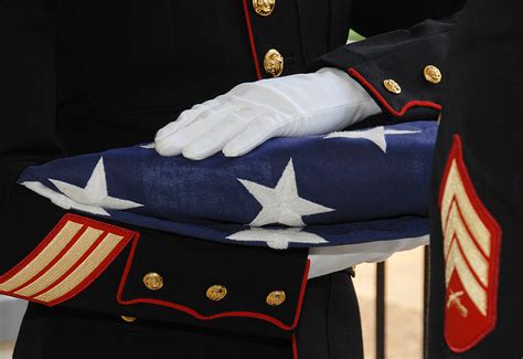 Funeral Detail Honors Military Members Service