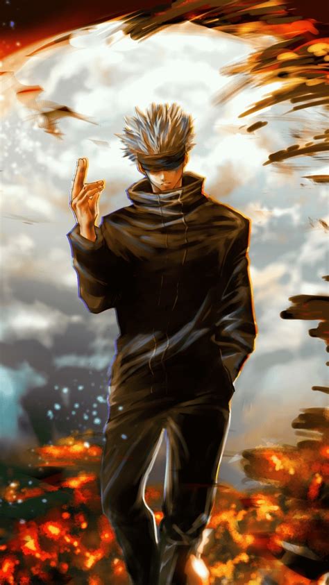 Customize and personalise your desktop, mobile phone and tablet with these free wallpapers! 750x1334 Satoru Gojo Jujutsu Kaisen Art iPhone 6, iPhone ...