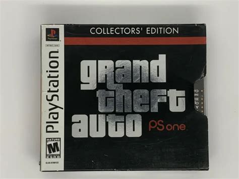 Grand Theft Auto Collectors Edition Ps1 Playstation Complete Tested 1