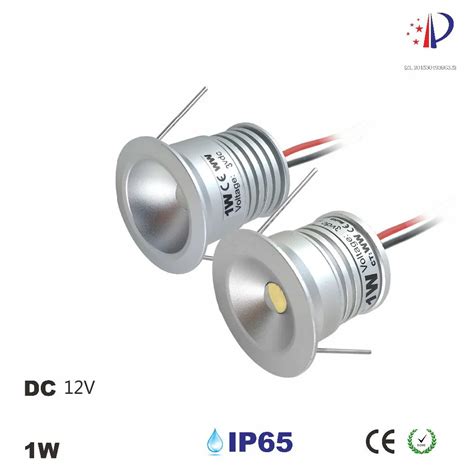 1w Led Spot Light 25mm Cutting Mini Recessed Downlight Dc12v Cabinet Lighting 60d 120d Diy