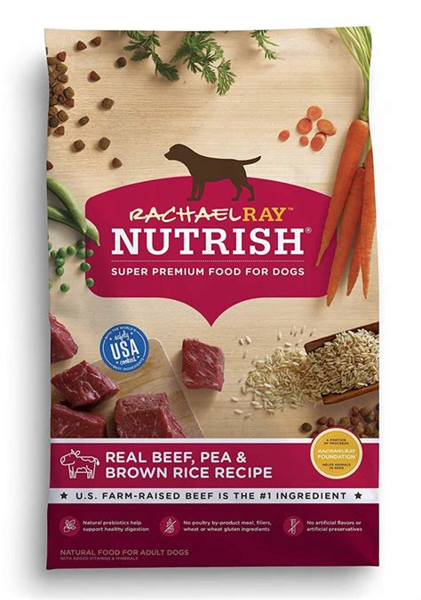 Rachael Ray Nutrish Real Beef Pea And Brown Rice Recipe Dry Dog Food