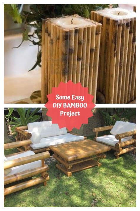 Diy Bamboo Projects Bamboo Diy Bamboo Decor Bamboo Crafts