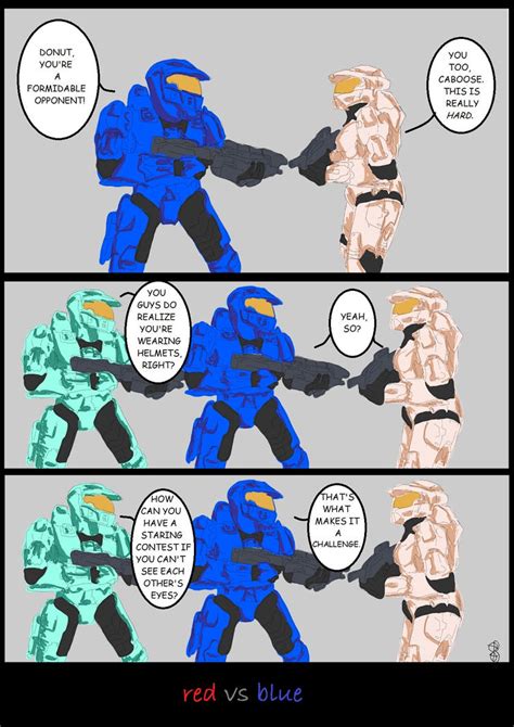 Red Vs Blue By Catburrower On DeviantArt