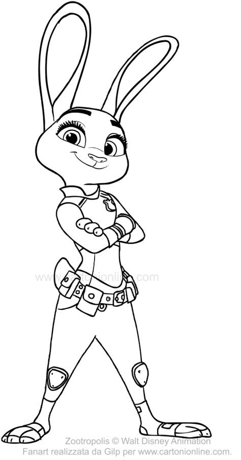 Mr Hopps Coloring Pictures Coloring Pages