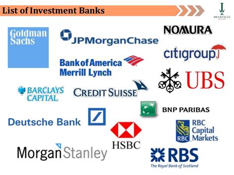 The investment banking definition is an elite financial service to advise companies, individuals, and governments on financial and investment decisions. Top 100 Largest Investment Banks In The World | Nigeria ...