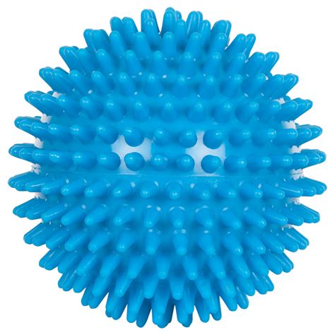 Spiky Massage Ball ø 10 Cm Neon Blue Soft Buy Online Sport Tec