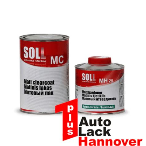 Free shipping for many products! 1Plus Autolack Hannover - 1,5 Liter Klarlack MATT Set