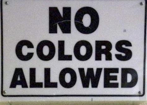 Deadline Detroit Really A No Colors Allowed Sign At Bar Sparks