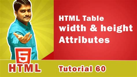 Html Table Width And Height Attribute How To Change Html Table Width