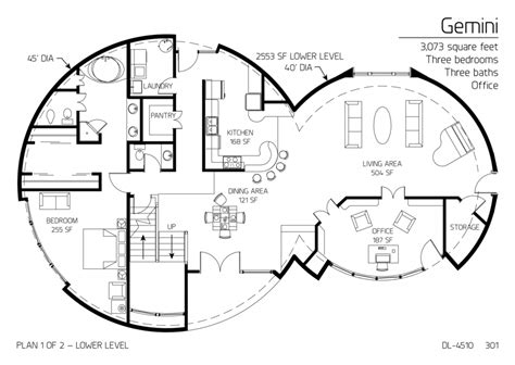 Click on concrete house plans to learn about different styles of concrete homes. Beautiful Monolithic Dome Homes Floor Plans - New Home ...